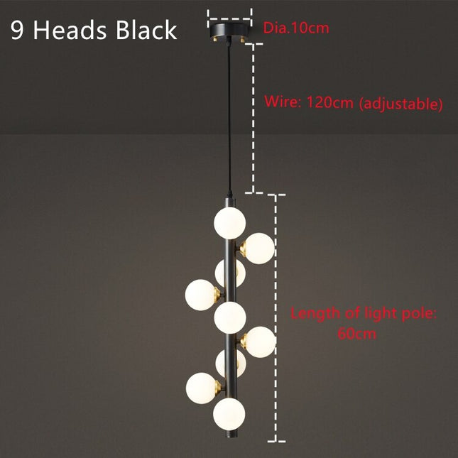 ChandelierDecor - Glass Ball Ceiling Pendant: Stylish and Elegant Lighting