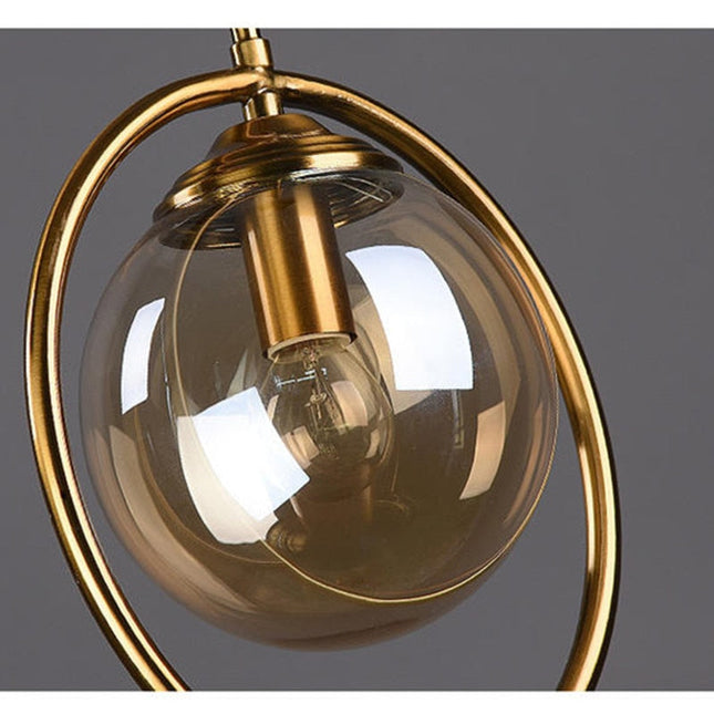 ChandelierDecor - Glass Ball Chandelier: Elegant Pendant Lamp Light