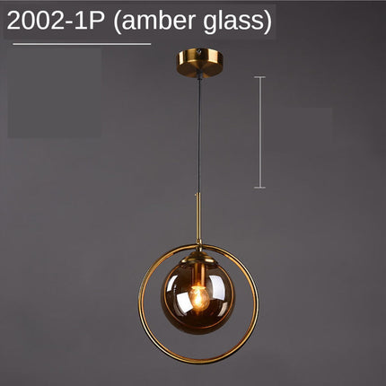 ChandelierDecor - Glass Ball Chandelier: Elegant Pendant Lamp Light