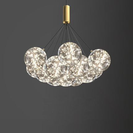 ChandelierDecor - Glass Ball Chandeliers for Living Room and Dining