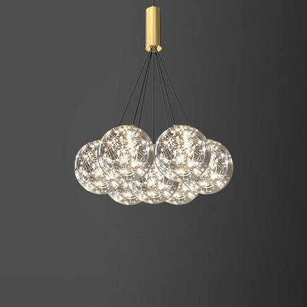ChandelierDecor - Glass Ball Chandeliers for Living Room and Dining