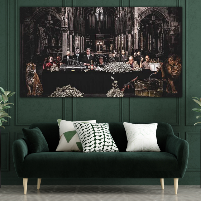 ChandelierDecor - Godfather Scarface Joker Legends Wall Art - Masterpieces