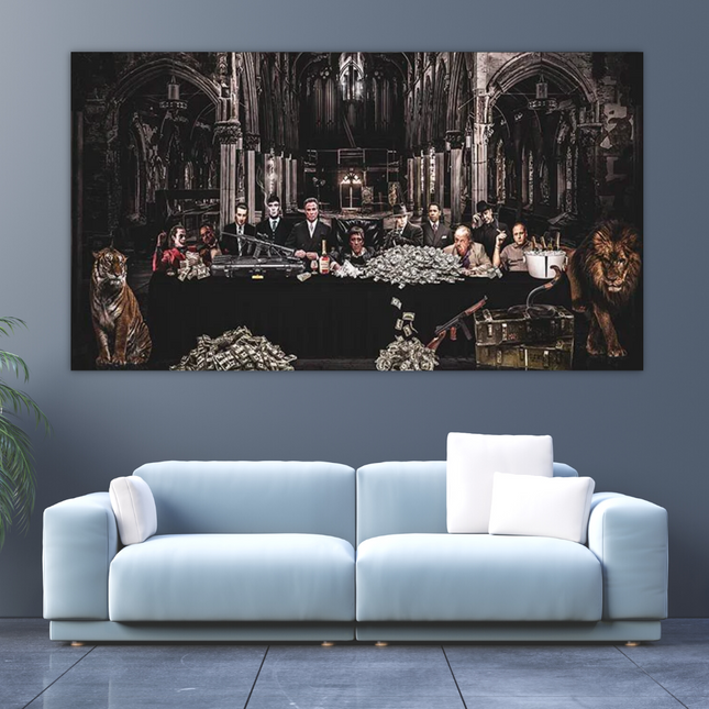 ChandelierDecor - Godfather Scarface Joker Legends Wall Art - Masterpieces