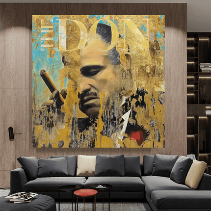 ChandelierDecor - Godfather The Don Canvas Wall Art