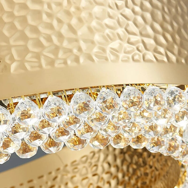 ChandelierDecor - Gold Crystal Chandelier