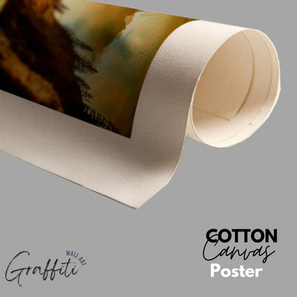 ChandelierDecor - Good Omens Neil Canvas Poster: Artistic Wall D√©cor
