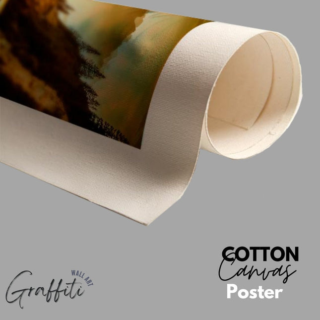 ChandelierDecor - Good Omens Neil Canvas Poster: Artistic Wall D√©cor