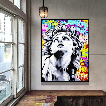 ChandelierDecor - Graffiti Art of David Canvas Wall Art