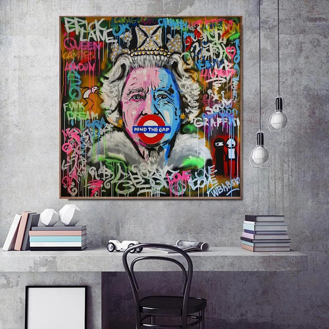 ChandelierDecor - Graffiti Famous Wall Art Canvas Wall Art