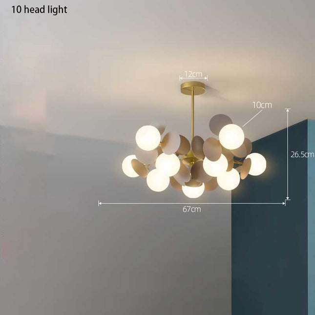 ChandelierDecor - Grape Design Glass Chandelier - Unique & Elegant Lighting