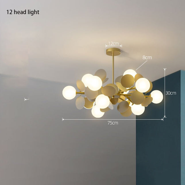 ChandelierDecor - Grape Design Glass Chandelier - Unique & Elegant Lighting