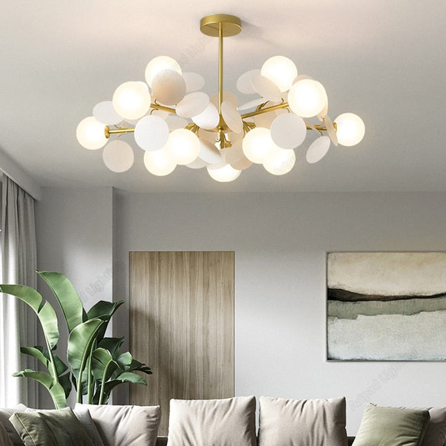 ChandelierDecor - Grape Design Glass Chandelier - Unique & Elegant Lighting