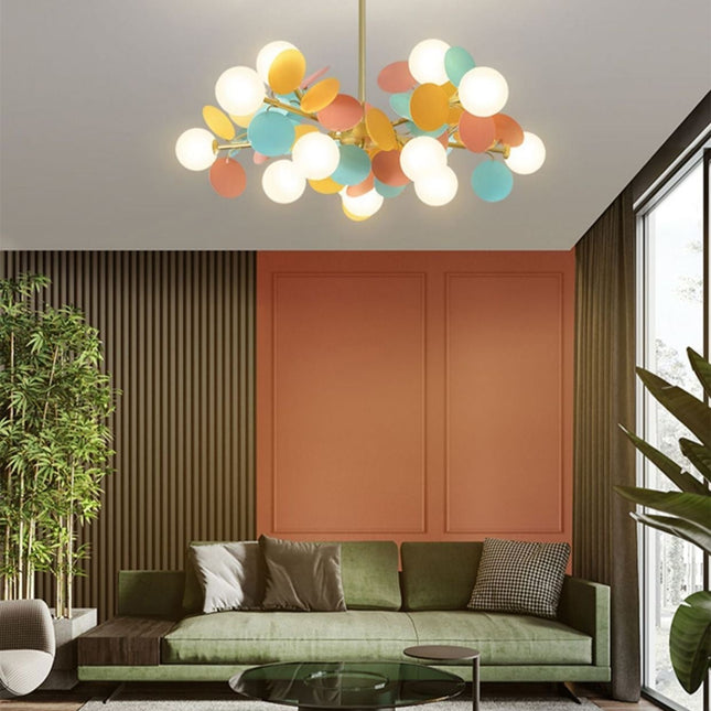 ChandelierDecor - Grape Design Glass Chandelier - Unique & Elegant Lighting