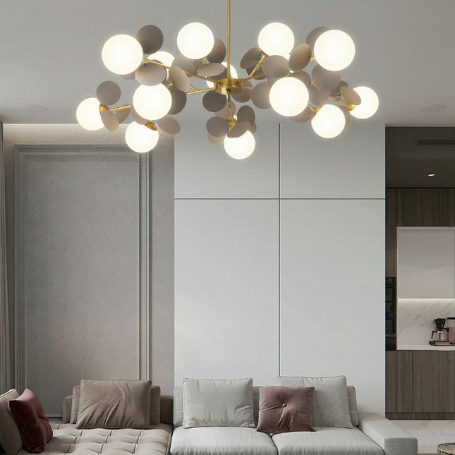 ChandelierDecor - Grape Design Glass Chandelier - Unique & Elegant Lighting