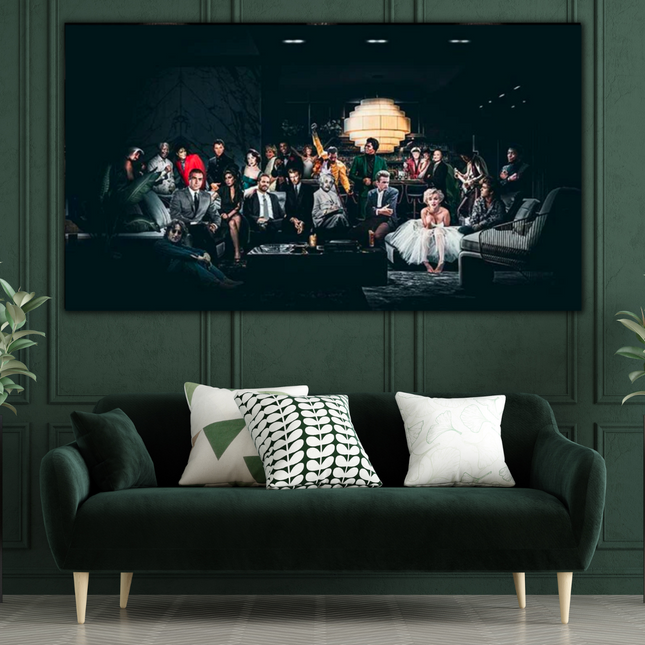ChandelierDecor - Hollywood Legends of All Times Art - Unforgettable Icons