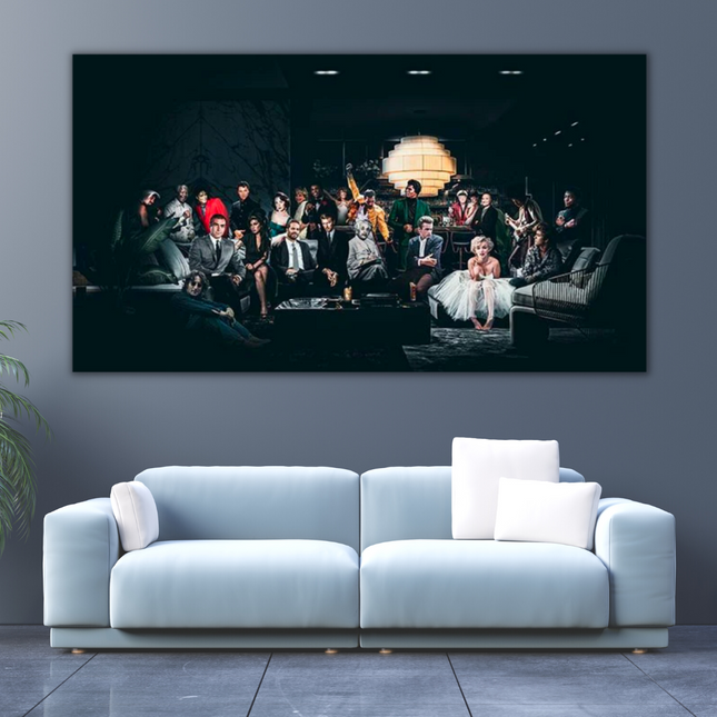 ChandelierDecor - Hollywood Legends of All Times Art - Unforgettable Icons