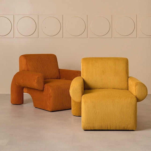 Corduroy Settee: Ultimate Comfort and Style-Sofa Chairs