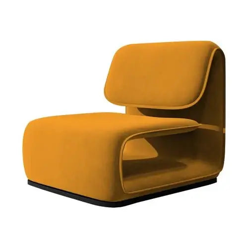 Minimalistic Fluffy Sofa Chair – Exquisite Blend-Sofa Chairs
