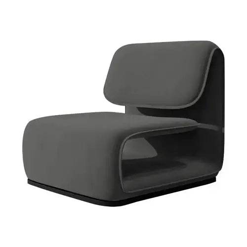 Minimalistic Fluffy Sofa Chair – Exquisite Blend-Sofa Chairs