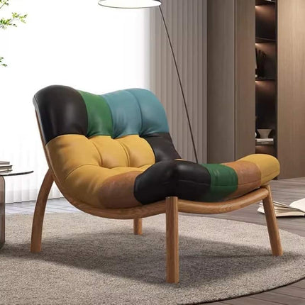 Italian Cow Leather Designer Lazy Chair-Sofa Chairs