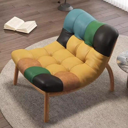 Italian Cow Leather Designer Lazy Chair-Sofa Chairs
