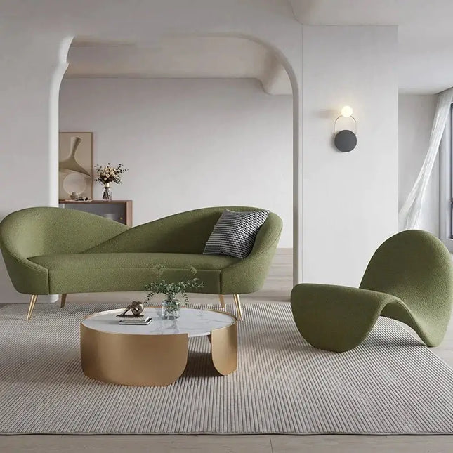 Lip Petals Designer Italian Sofa Set-Sofa Set