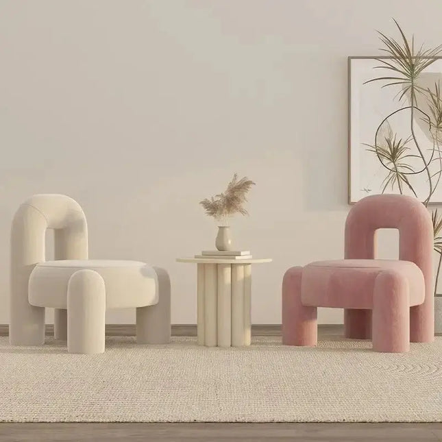 Pure Velvet Comfort italian Designer Chair-Chairs & Stools