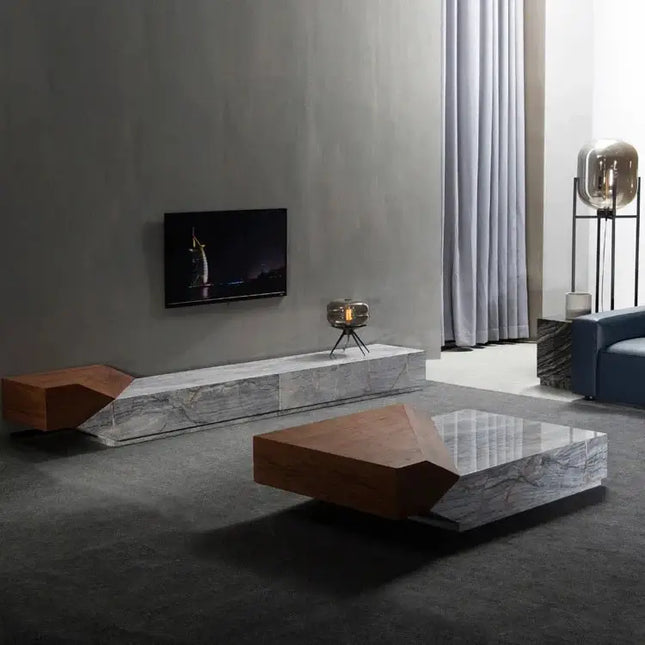 ChandelierDecor-Italian Luxury Marble Coffee Table