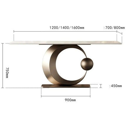 ChandelierDecor-Italian Minimalist Dining Table – Dining Room