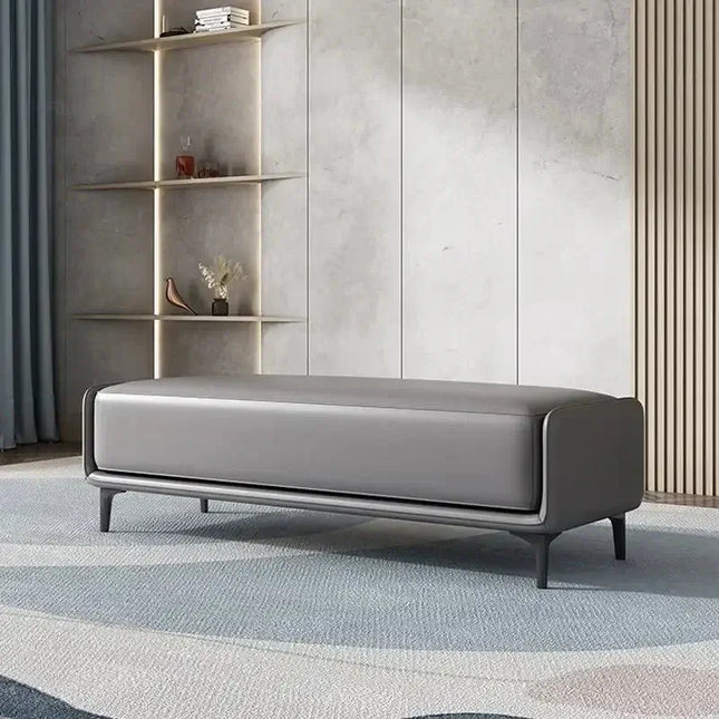 ChandelierDecor-Italian Modern Leather Bench – Hanging