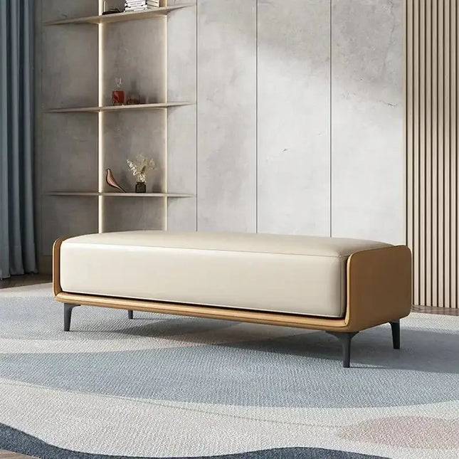 ChandelierDecor-Italian Modern Leather Bench – Hanging