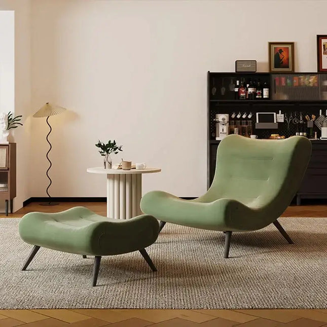 ChandelierDecor-Italian Velvet Sofa