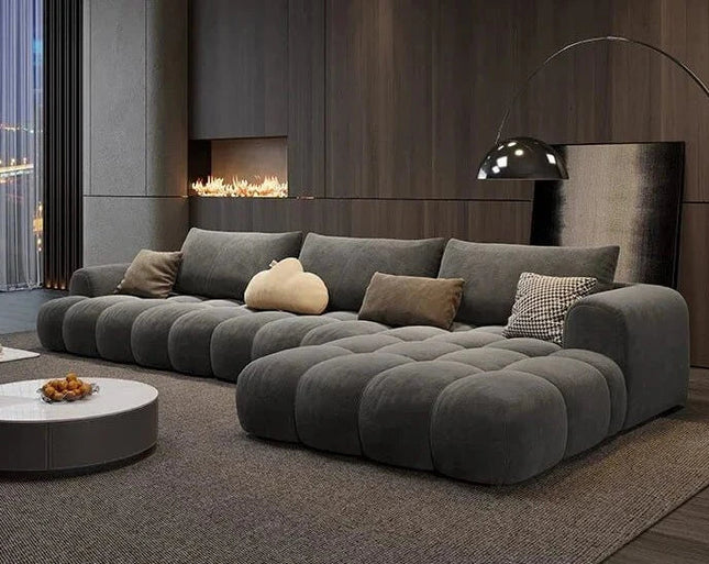 ChandelierDecor-Juego Sectional Sofa – Modular Stretch Puffs Set