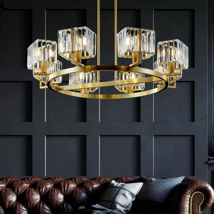 ChandelierDecor - K9 Crystal Pendants Chandelier - Illuminate with Elegance