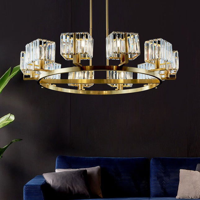 ChandelierDecor - K9 Crystal Pendants Chandelier - Illuminate with Elegance
