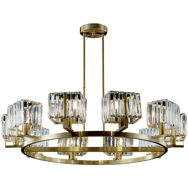 ChandelierDecor - K9 Crystal Pendants Chandelier - Illuminate with Elegance