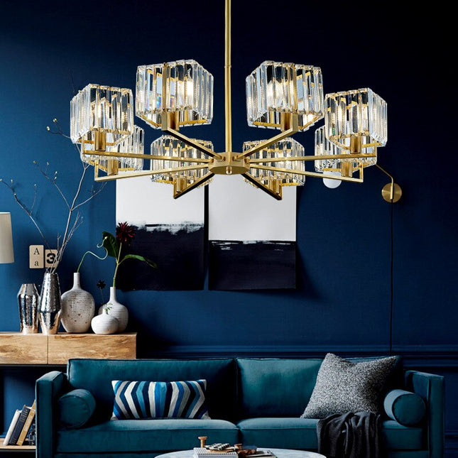 ChandelierDecor - K9 Crystal Pendants Chandelier - Illuminate with Elegance
