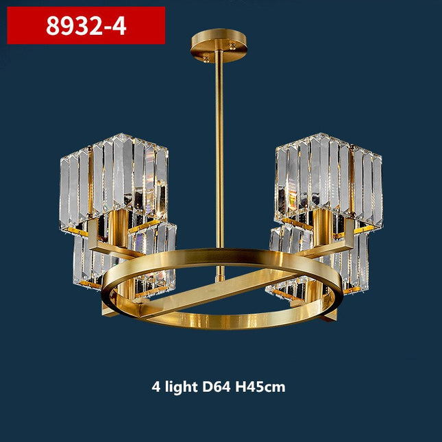 ChandelierDecor - K9 Crystal Pendants Chandelier - Illuminate with Elegance
