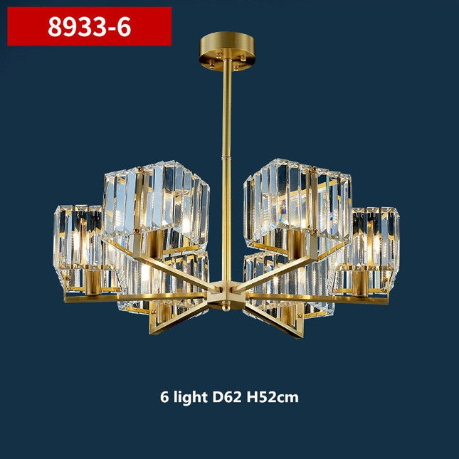 ChandelierDecor - K9 Crystal Pendants Chandelier - Illuminate with Elegance