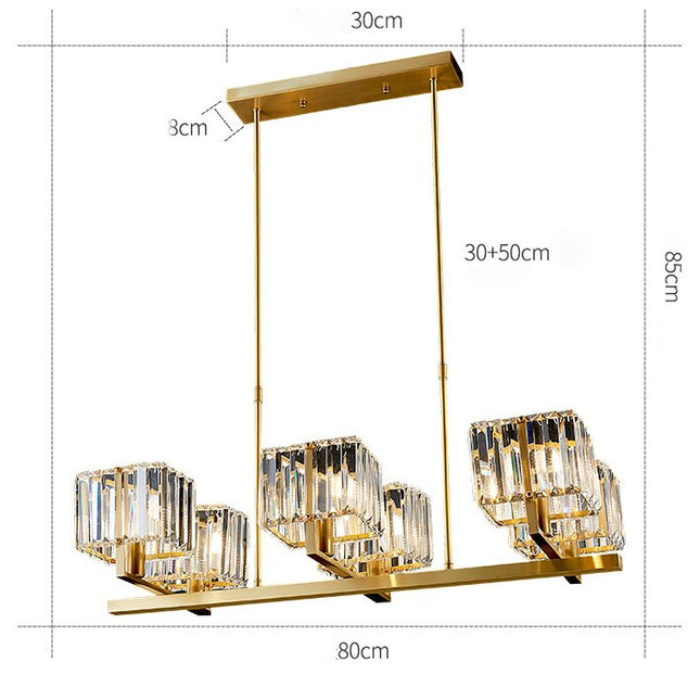ChandelierDecor - K9 Crystal Pendants Chandelier - Illuminate with Elegance