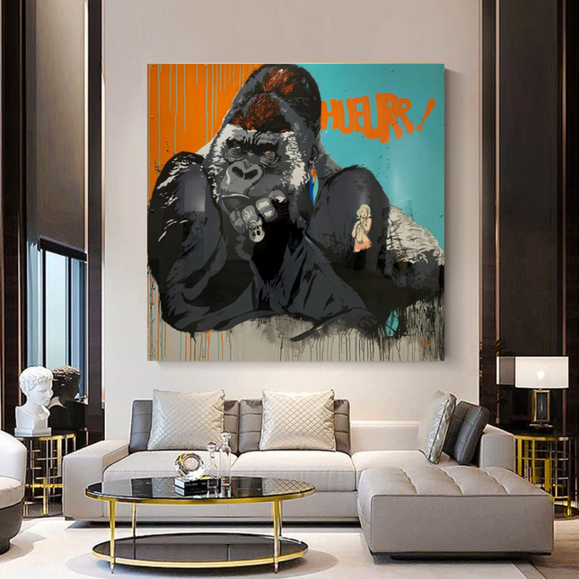 ChandelierDecor - King Kong Canvas Wall Art