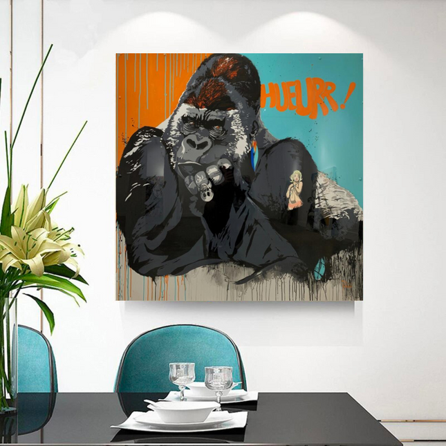 ChandelierDecor - King Kong Canvas Wall Art