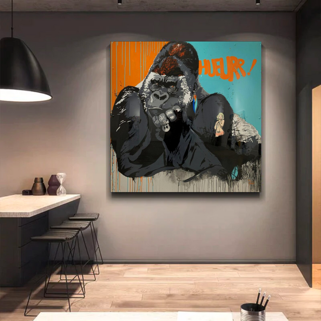 ChandelierDecor - King Kong Canvas Wall Art