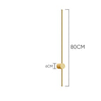 Or / 80 cm - Modèle A / Blanc chaud