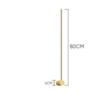 Or / 80cm - Modèle B / Blanc chaud