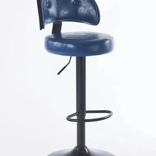 ChandelierDecor-Leather Bar Chair – Kitchen Island • Dining Room