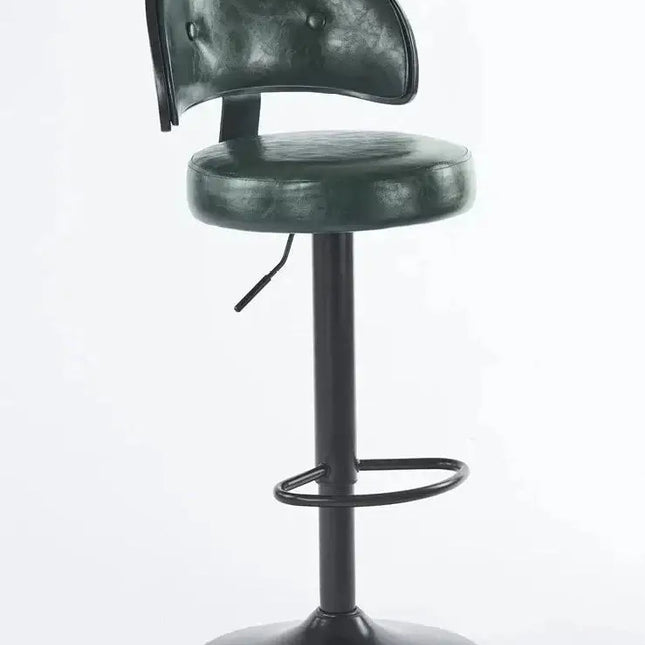 ChandelierDecor-Leather Bar Chair – Kitchen Island • Dining Room