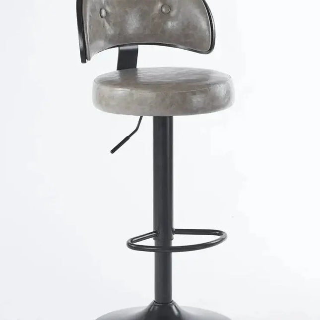 ChandelierDecor-Leather Bar Chair – Kitchen Island • Dining Room