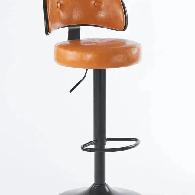 ChandelierDecor-Leather Bar Chair – Kitchen Island • Dining Room