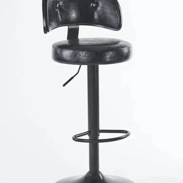 ChandelierDecor-Leather Bar Chair – Kitchen Island • Dining Room